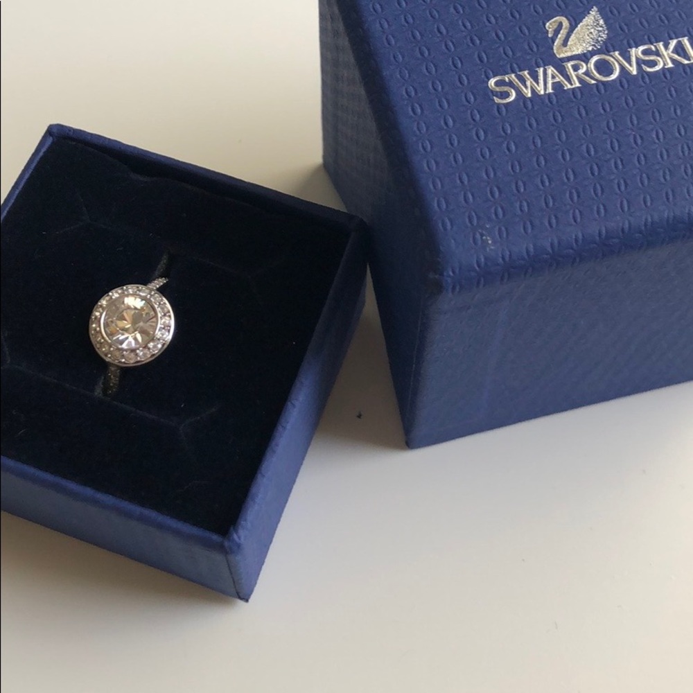 Swarovski crystal ring